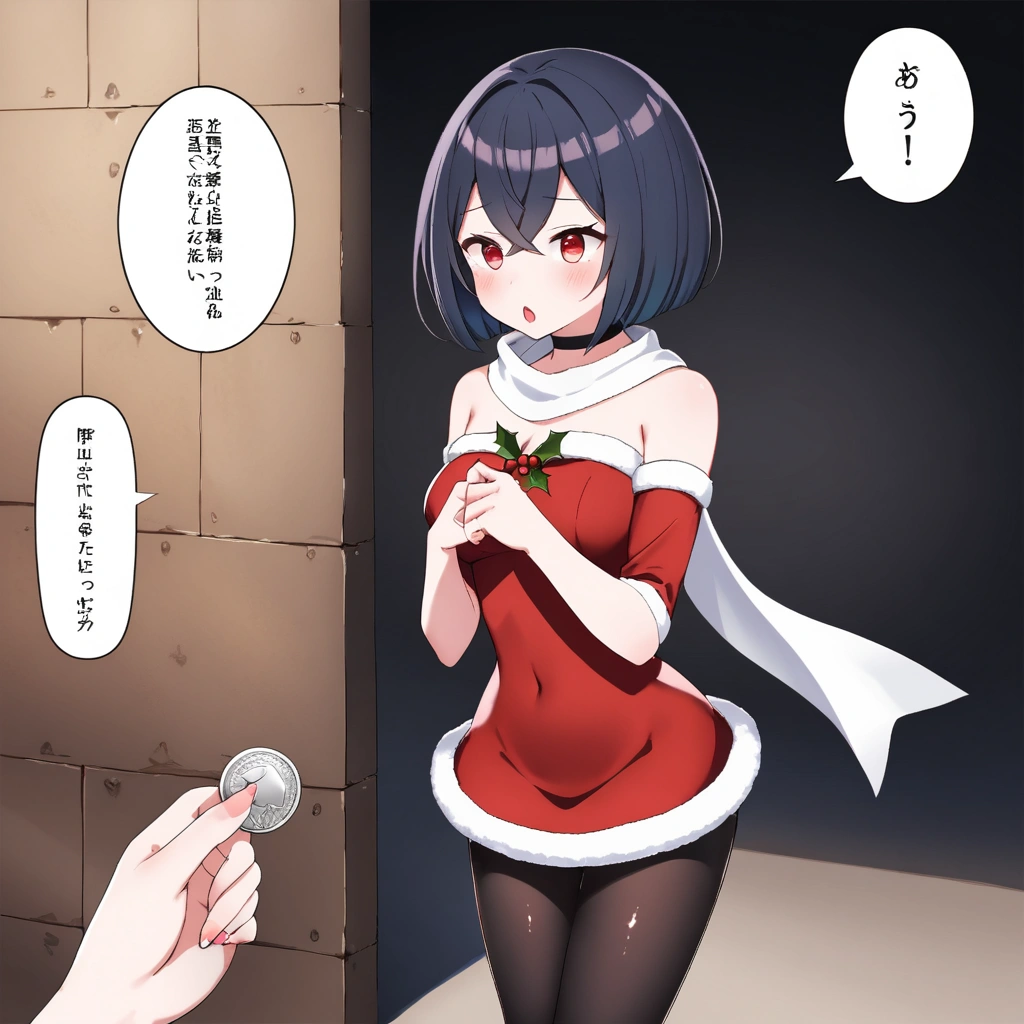 score_9, score_8_up,score_7_up, upper body, surprised, amazed, open mouth,
1girl, tildevtuber, brown hair, freckles, bob cut, short hair, swept bangs, huge breasts, brown eyes,
thighhighs, long sleeves, frills, japanese clothes, wide sleeves, kimono, apron, white thighhighs, sleeves past wrists, maid headdress, frilled skirt, frilled sleeves, waist apron, white apron, frilled apron, red kimono, over-kneehighs, cafe
<lora:TildeLora:0.7> <lora:Ink500:0.5>