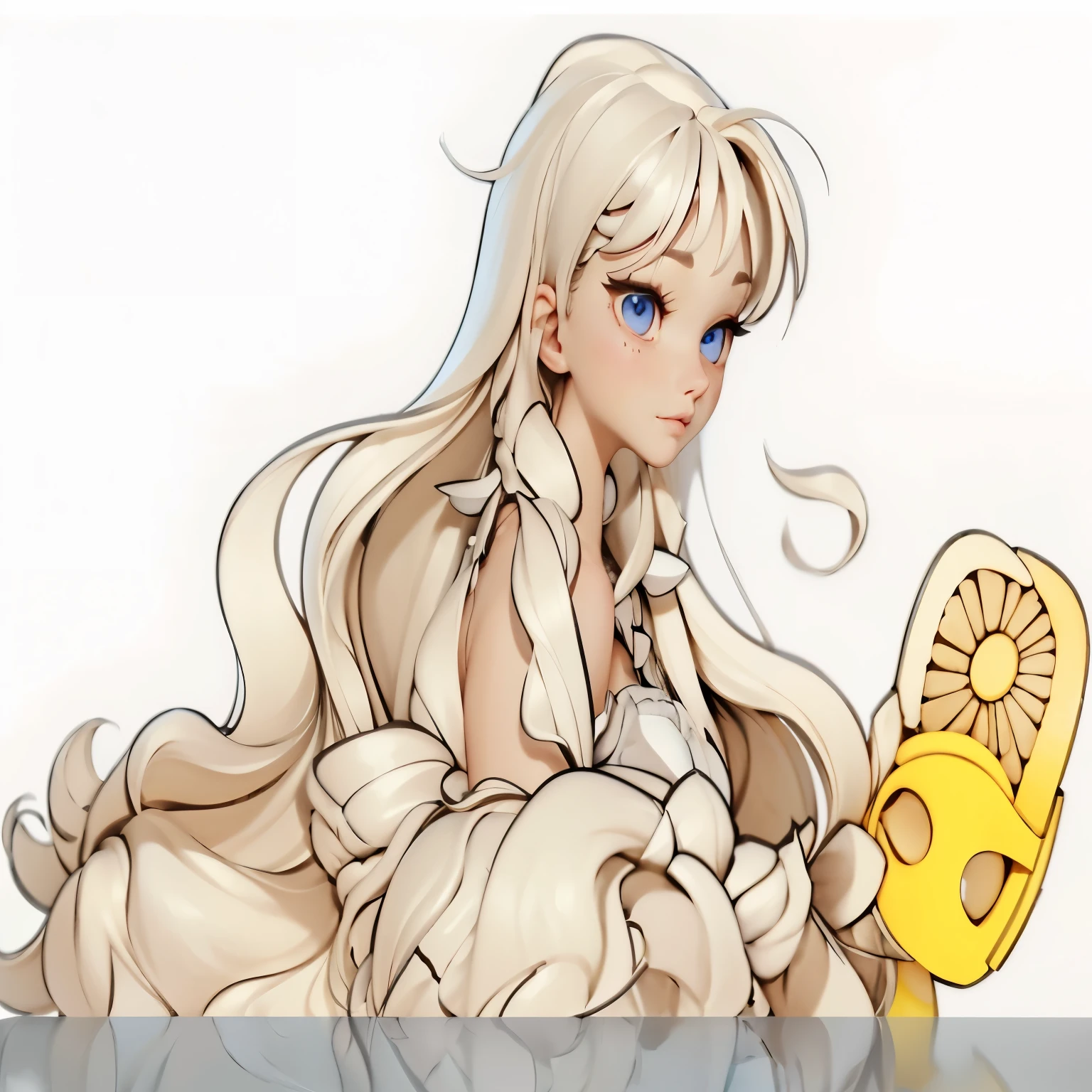 ((best quality)), ((masterpiece)), (detailed),realistic art,1girl, (big forhead:1.2),extremely detailed cute,((((long hair,long hair)))),intricate eyes,beautiful detailed ,symmetrical eyes,(((detailed face))),beautiful detailed lips,highres,(best quality),(ultra detailed,extremely detailed),perfect face details, ((masterpiece:1.4, best quality))+, (ultra detailed), closed eyes, sleep princess style,(albino),(albinismo),cgi realistic game style,8k,8HD, fringer hair,cute girl, age girl,slender