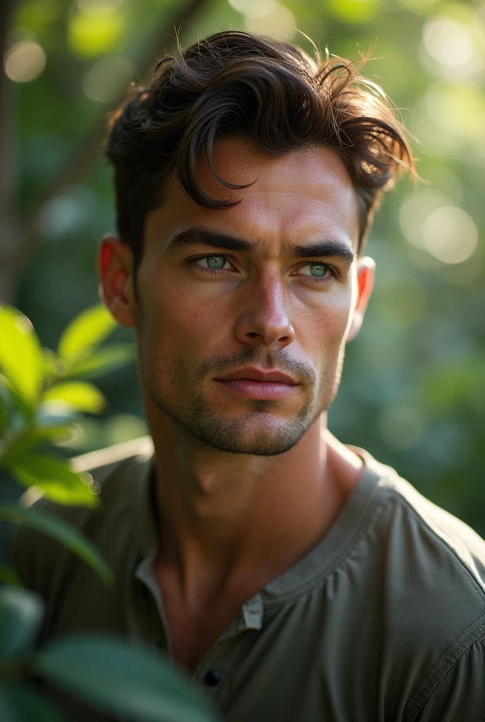 Jamie dornan, ((the best quality)), ((masterpiece)), (detailed), perfect face, male, Perfect Body, short hair, white skin, Shirtless, Sunlight, ((the best quality)), ((Masterpiece)), (details), perfect face, high definition, Masterpiece,4k,details clearly, Handsome face, male body, strong muscles, The most handsome man in the world, handsome, The coolest face, Male characters, close image (1man, shirtless), young man, Extremely muscular tall man, open your eyes ((detailed eyes)), huge, muscular body and Massive, bulging pecs, muscular abs, delicate big eyes, carefree expression, clear face, handsome (detailed face, perfect face) ((extremely realistic shadows, bodybuilding posture, human, ((35-year-old man)), V shape, close up look, CG sense, Textured skin, the best quality, Storytelling images, shining eyes