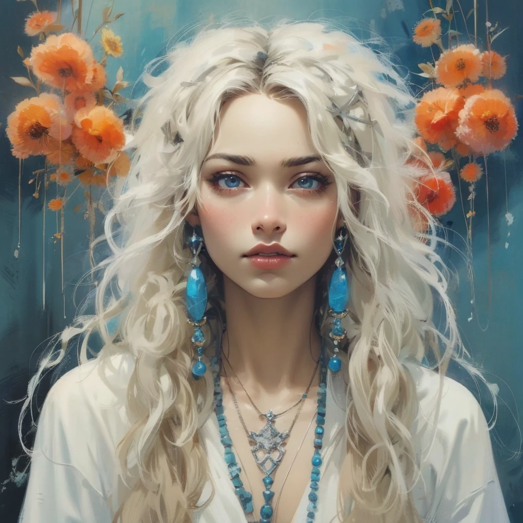 The most beautiful rose bush imaginable and an incredibly elegant young woman, superbly hairstyled, Espectacularmente maquillada y con un vestido deslumbrantemente en colores dorados, negros y grises fabuloso. In a dream garden on a magical night. (obra maestra) (mejor calidad)