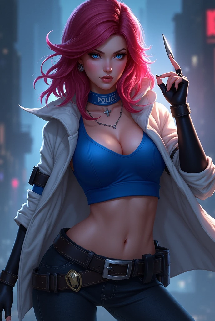 A woman in a colorful sweatshirt, chest, mysterious smile, in motion, 3D magical details, James Jean Soft Light, 4K, Yuri Schvedorf and Tom Bagshaw, beautiful digital artwork, Sylvain Sarrell and Igor Mosky