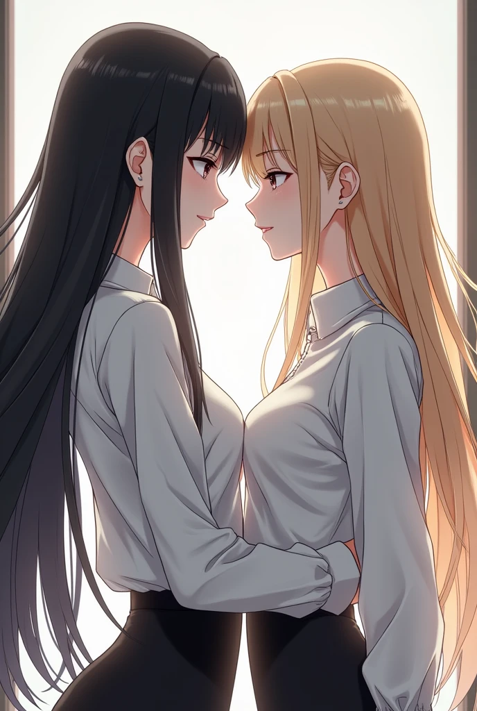 Two Women,Alpha ,Long blonde,gamma,Long Black Hair,((Touching the chest)), ((Gym suit))),Big Breasts, kiss, (adult), (Elf)
((My crotch is wet)),Love Hotel,My crotch is wet,Are standing,(masterpiece:1.2), High resolution, Highest quality, 8k,