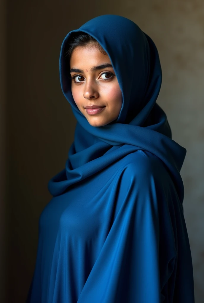 Veiled Muslim girl 