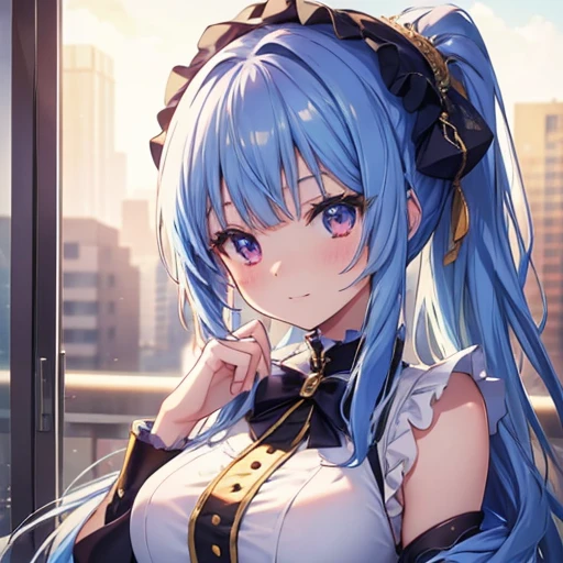 Very detailed, Highest quality, High resolution, Moe Anime, ((((She's wearing see-through clothing, short, Sailor suit without sleeves., Three cute girls with black hair)))), (Baby Face), ((Big eyes:1.5, Droopy eyes:1.5)), Cute eyes, View your audience, White skin, Focus on the face, (Flat Chest:1.5), belly button, In the park where cherry blossoms are falling, Knee-high boots, (short hair:1.5), (Place your arms behind your back:1.4), Slightly below