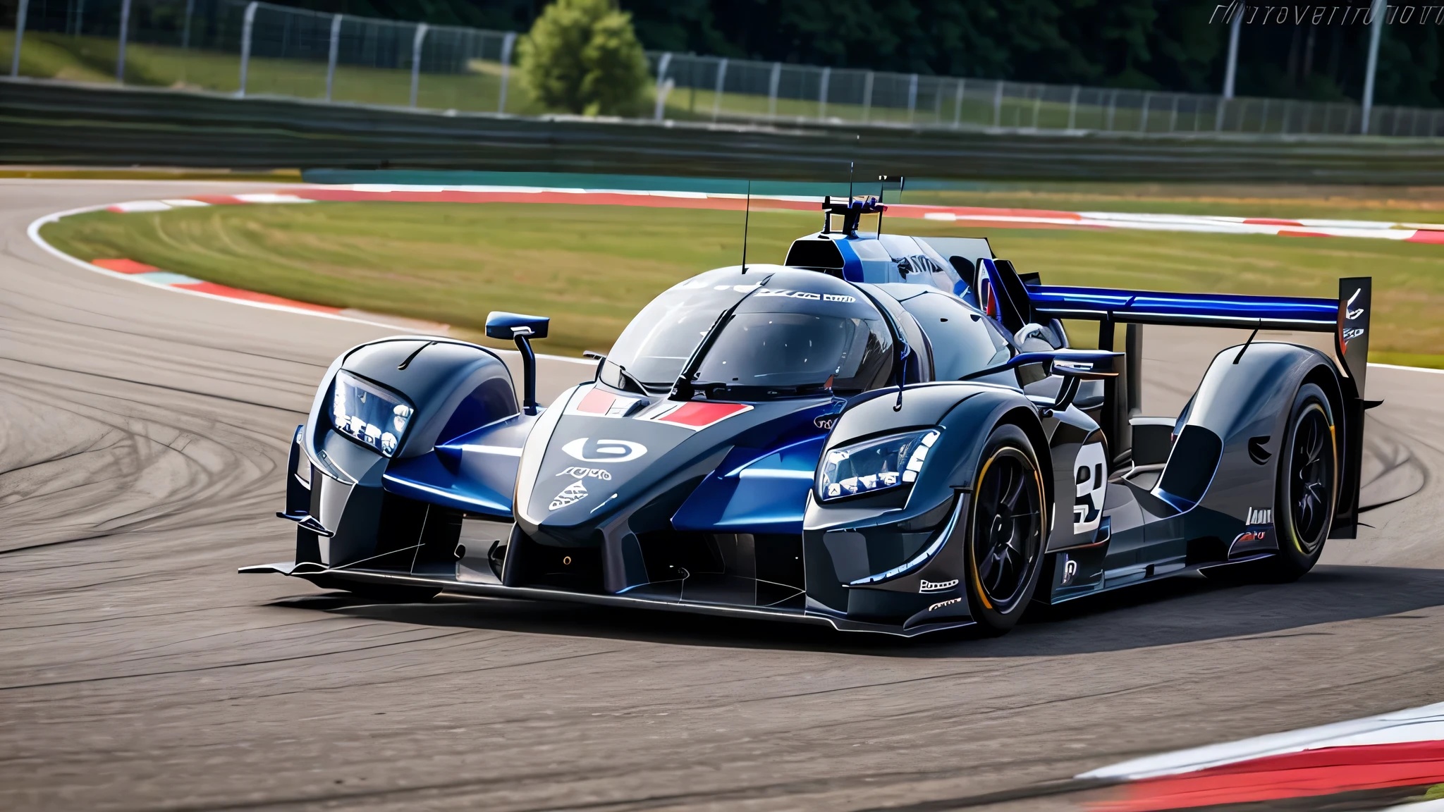 lmp3 ligier p320 at high speed in SPA