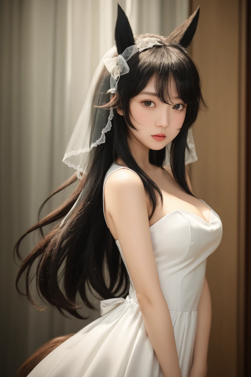 Looking up, 8k, masterpiece, Most detailed, highest quality, bath, create a sense of fit, Cute Girls,Side Tail, (Wet),moonlight,((wedding)),pubic hair,Veil,(((bride))),Show off,(buffy nipples),love juice,Ecstatic expression,Stripped clothes,Outdoor,White lace,Nipples,illumination,Ample breasts,Hime cut