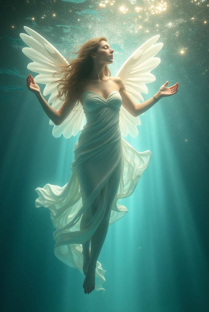 My photo as a butterfly swimmer with perfect editing
