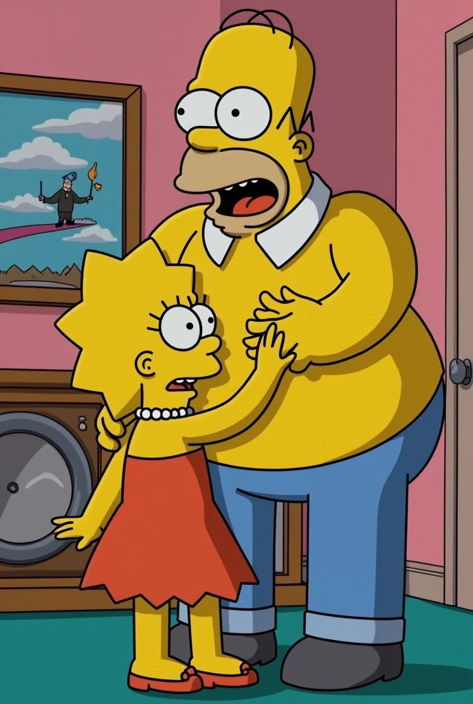 I want a cover for my Facebook page that is about The Simpsons 