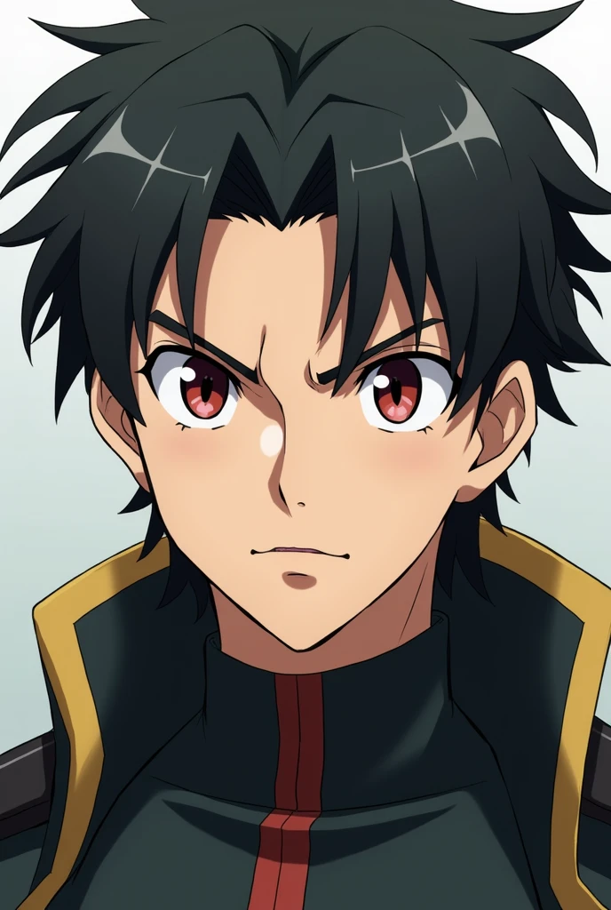 1boy, male focus, lockon stratos, gundam, detailed face, detailed eyes