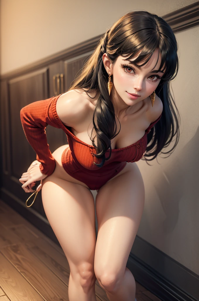 Super Realistic Super Detailed Sexy Woman, A confident girl, NSFW, muy detallado, expresiones faciales sexys, Expresiones faciales seductoras, [:(Detalle de la cara: 1.4): 0.4], 16K resolution, 4k-resolution, dynamic  lighting, high-definition resolution, (pose sexy, Attractive position), (hiperrealista: 1.4), (Luz de fondo: 1.2), (Luz solar: 1), (altura completa: 1.8),(fondo contrastante: 1.5), (Hyperrealistic arm anatomy), (hyperrealistic leg anatomy), (Piel limpia), (Cinematic lighting: 1.7), (intimo), (Tecnología NVIDIA RTX Ray Tracing), (Hyperrealistic arm anatomy: 2), (Perfect flat stomach), (Imagen en color),Obra maestra, (kimono rosa), Rostro seductor, Senos grandes con escote，smil，Sportrait，good lighting, Obra maestra, ojos brillantes, 1girll, cabello negro, en la cara, Nezuko Kamado, Antecedentes de glicinia, La mejor calidad,