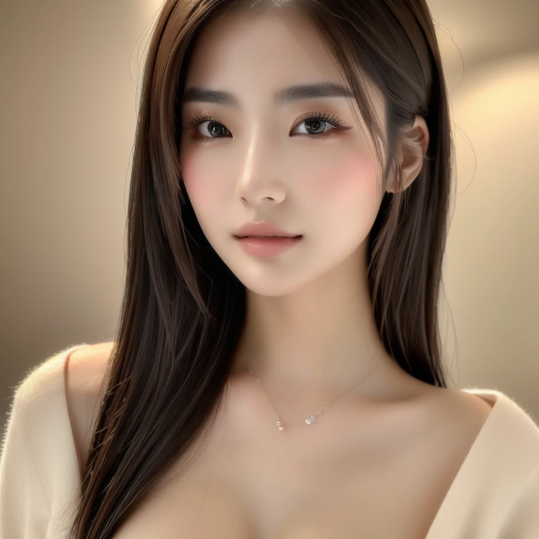 (masterpiece1.4), high quality, 16K, Raw photo, ultra detailed, insanely detailed, complex and detailed super detailed, ultra high res,  (photo realistic:1.4), A hyper-realistic sharp features, Natural Color Lip, Highly detailed face and skin texture, highly detailed lips, high-quality 32k photo, big breasts, glamorous, 24mm lens, f/ 1.4, beautiful Japanese fashion model, 