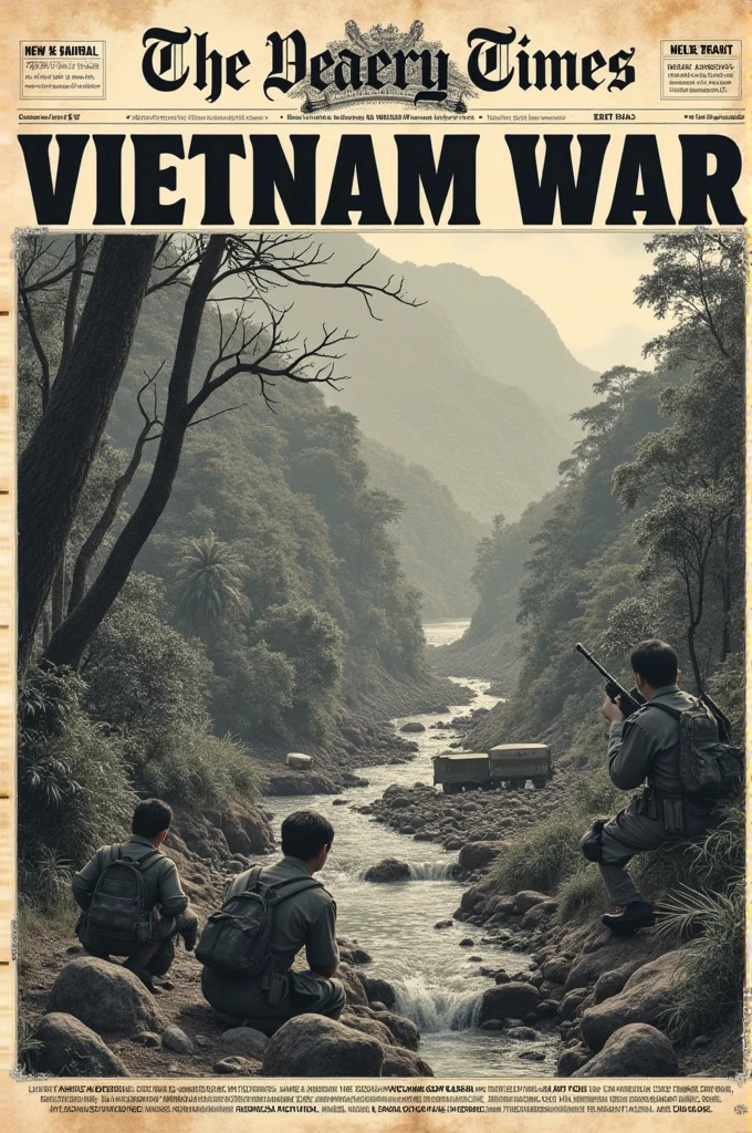 ((qualidade superior))、(pencil draw))、toque detalhado、Great Vietnam War、Army of Vietnam、((Queda de Saigon ))