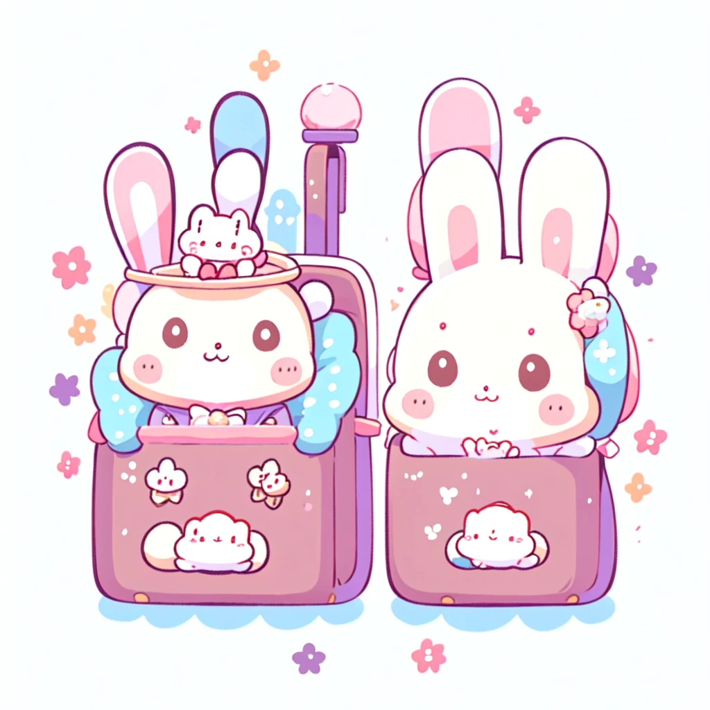 1 rabbit、cute rabbit,cute,kawaii,Sanrio、Stickers、character、