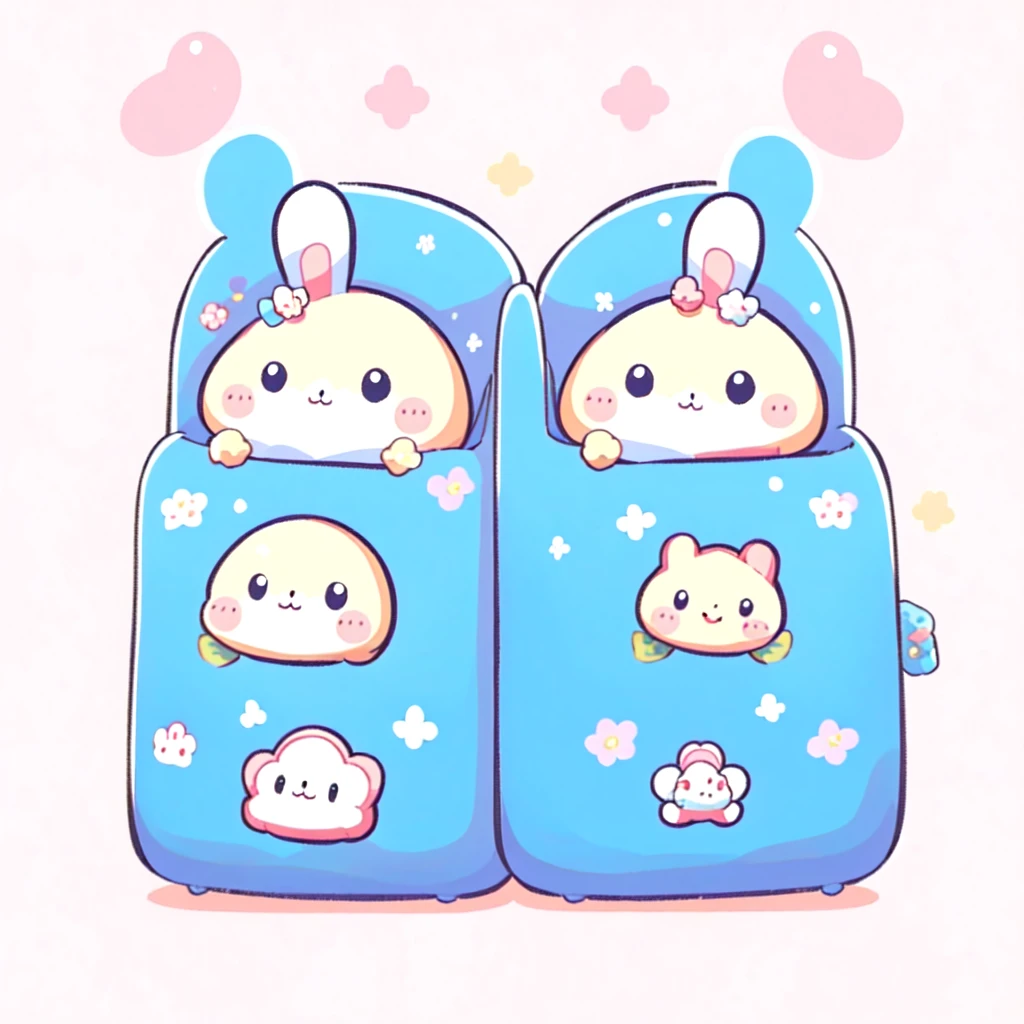 One Blue Rabbit、cute rabbit,cute,kawaii,Sanrio、Stickers、character、