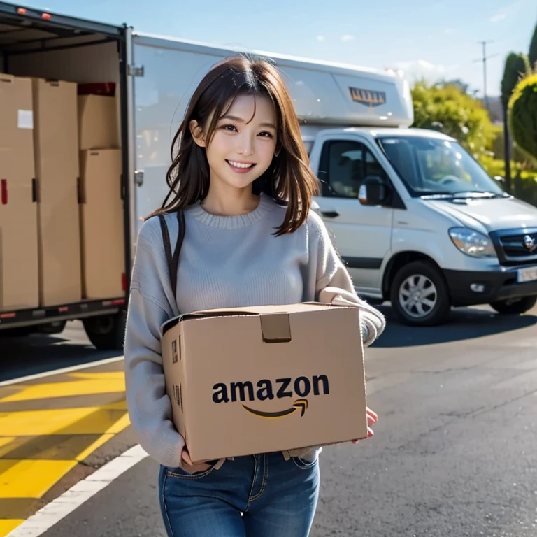 Stilo Dreamlikeart:1),(Redshift style:1.2), (white modern clothing style, with simple blouse, businesswoman ((appearing the whole body)), (Matrix style).
[Chloe Grace Moretz| Kristin Kreuk), ((in a warehouse (((holding a box in her hand in the garage next to a large VAN mercedez https://www.bing.com/images/search?view=detailV2&ccid=wOC%2fjts8&id=86960E89AD9E7B264F2D56519D3E382F2FE6E851&thid=OIP.wOC_jts8oU6-SLA5XiC6ywAAAA&mediaurl=https%3a%2f%2fs3.us-east-2.amazonaws.com%2fdealer-inspire-vps-vehicle-images%2fstock-images%2fchrome%2f0a2ef200d582027267795afc32684583.png&cdnurl=https%3a%2f%2fth.bing.com%2fth%2fid%2fR.c0e0bf8edb3ca14ebe48b0395e20bacb%3frik%3dUejmLy84Pp1RVg%26pid%3dImgRaw%26r%3d0&exph=355&expw=474&q=van+mercedezs+benz+2023&simid=608016006398769450&FORM=IRPRST&ck=60B5D1FBFAC6B9387EDDDADBDE055632&selectedIndex=5&ajaxhist=0&ajaxserp=0 and with boxes)))), wearing white shoes, smiling, cheerful, holding a box in hand, company clothes, luxury office, focus, smile, well dressed, brown hair.