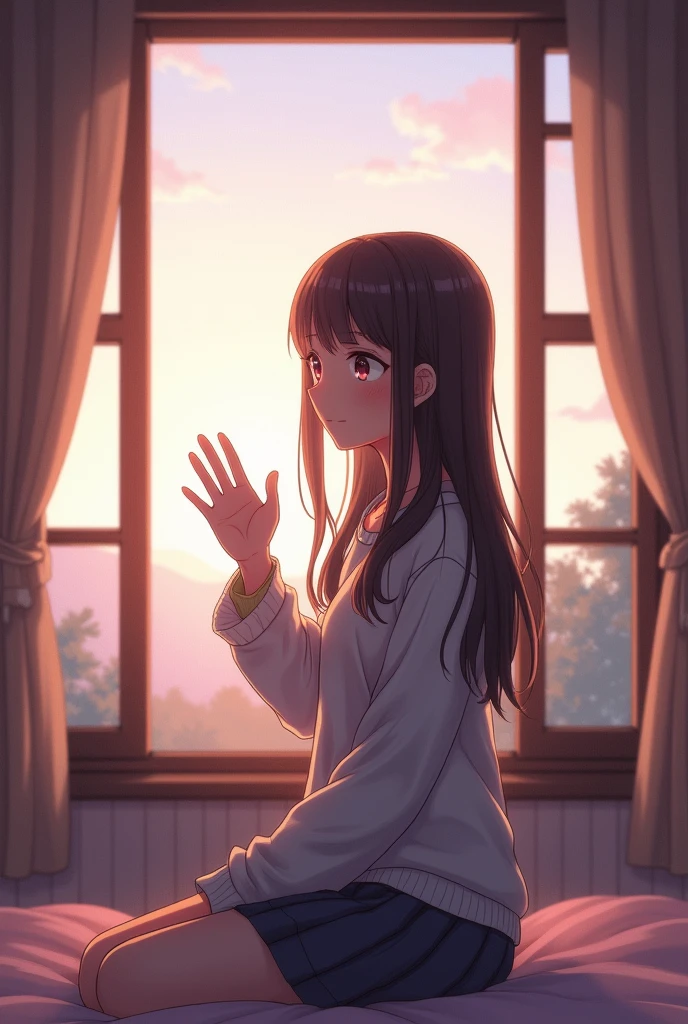 #blowjob、deep throat、#1boy、#takagisan.#Takagi-san、#masterpiece、#highest quality、8k、#first person perspective、#Viewer&#39;s perspective、on the bed、#night、#The curtains are closed、#dark、#thin dark lighting、#Lower body naked、