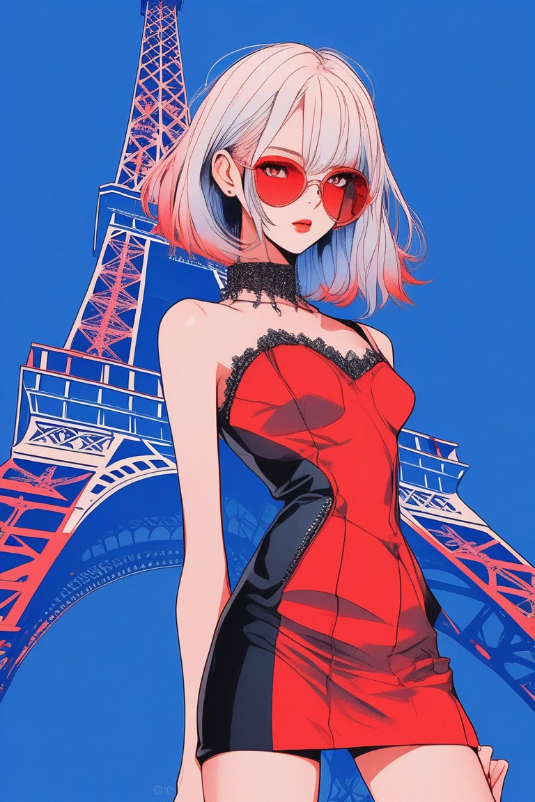 (masterpiece:1.5), (((top quality, best quality,  high quality))),  ((intricately detailed,  ultra-detailed,  insanely detailed)), highres,  32K,  extremely detailed unity CG 8K wallpaper,  (beautiful and aesthetic:1.2),  (((award-winning))), professional illustration, official art, large size image, fine intricate details,
perfectly proportioned, flawless orientation, sharp focus, extreme sharpness, perfect clarity, (close-up),  cinematic angle,  ((soft ambient lighting,  vibrant colors)), dynamic pose,  (standing posture:1.4), (sight seeing:1.5),
(upper body:1.8), (portrait:1.4), (view from behind:1.5),
(1girl:1.5), (tourist:1.5),
beautiful gorgeous face, [:(detailed face:1.2):0.2], bright big eyes, pureerosface_v1, (red lips:1.4), (full puffy lips:1.4), (happy:1.5, calm:1.4),
perfect mature feminine body, bright glistening skin, realistic skin, skin pores, (((exposed belly, groin:1.3))),  navel, narrow waist, (bobcut:1.5),
(horizontal clothing stripes:1.5), (cropped turtleneck sweater:1.5), (black-and-white clothes:1.3), (black beret:1.4), (tight pants:1.5), (sleeves rolled up), (belt), (((crotch seam, sagging front seam))), earrings, hairclip,
(outdoors:1.5), (standing in the park in front of the Eiffel Tower:1.5), (luscious Paris:1.5), (brilliant poetic scenery:1.4), (magnificent landscape:1.4), <lora:GoodHands-vanilla:1>, <lora:detail_slider_v4:-0.5>