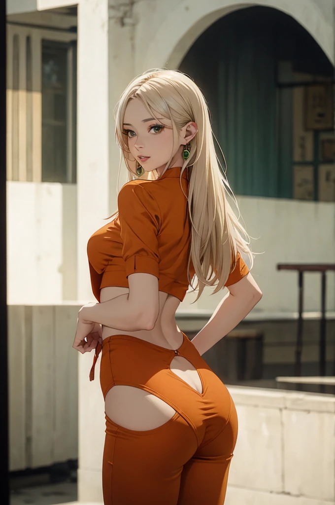 bionde, girl, (1980s style), ((Red sleeveless tight dress)), Big Breasts,Long Hair, (Browsing Caution:1.0),背の高いsupermodel、Long-legged supermodel、supermodel,((Highest quality、Best image quality、Ultra-high resolution、Drawing with Ultra-high resolution、Very beautiful adult Nordic woman、Strong eye highlights)),Browsing Caution,(See through)