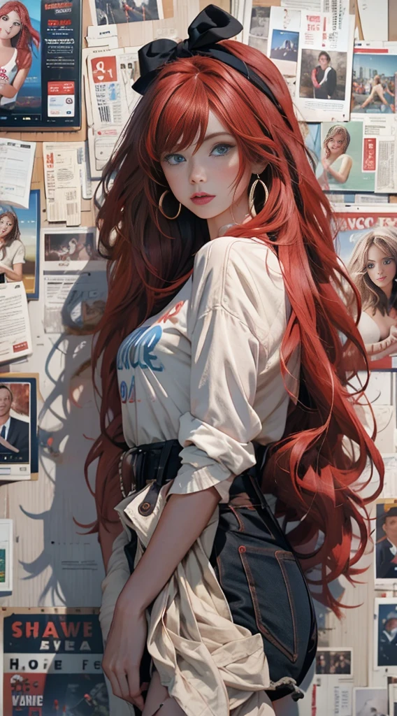  girl (red hair and blue eyes)