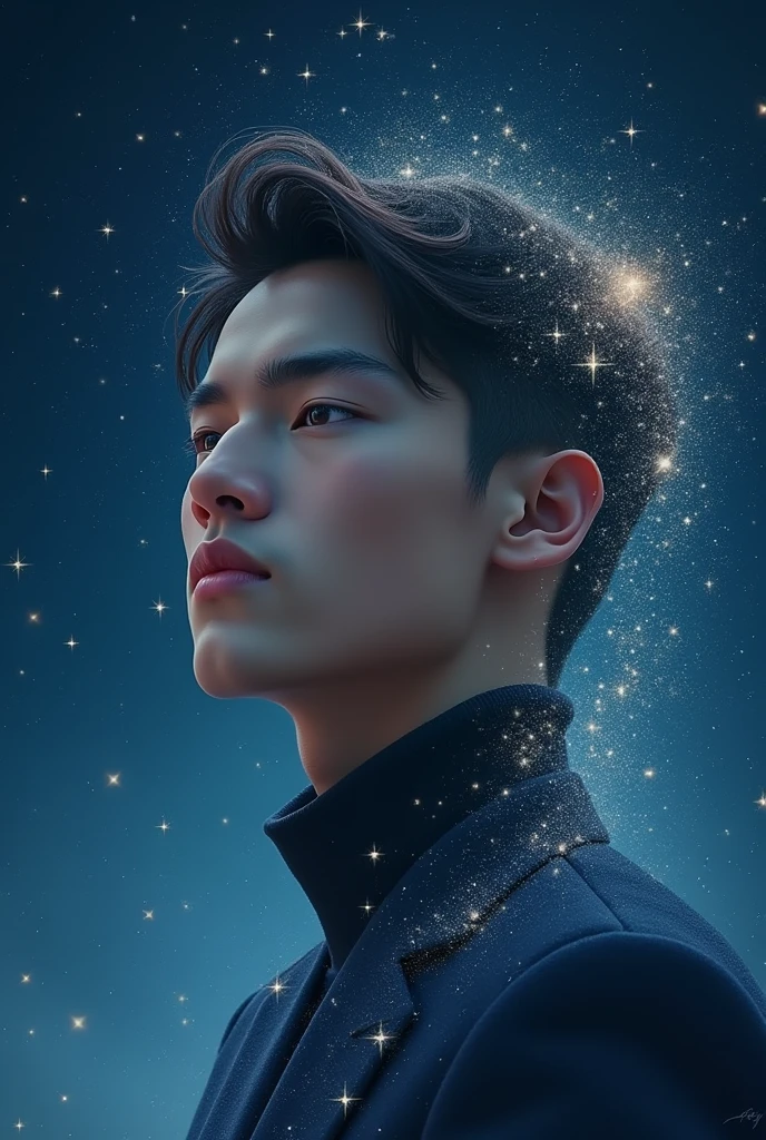 (photorealistic, masterpiece, best quality, highres, highly detailed), a young and handsome man posing nude surrounded by crystal, personification of crystal as a man, 18-year-old man, nude, penis, vibrant colors, realistic lighting, sparkling reflections, radiant and transparent skin, slim athletic physique, intense gaze, striking features, well-defined jawline, tousled hair, confident and relaxed posture, artistic composition, elegant and graceful pose, captivating and alluring expression, the man's body covered with delicate and intricate crystals, creating a mesmerizing and ethereal effect, immaculate attention to detail, flawless rendering of textures, harmonious blend of realism and fantasy, incredible depth and dimension, attention-grabbing contrast between the smoothness of the man's skin and the texture of the crystals, seamless integration of the human form with the crystal surroundings, evoking a sense of grace, beauty, and mystery, powerful symbolism of purity and strength embodied by the crystal elements, expert use of shadows and highlights to enhance the three-dimensional quality of the image, masterful use of color to create a dreamlike atmosphere, refined and subtle nuances of light and shade, creating a visually stunning and emotionally impactful scene, exquisite craftsmanship and skillful execution, capturing the essence of both the human form and the ethereal beauty of crystals, creating an unforgettable and awe-inspiring visual experience.