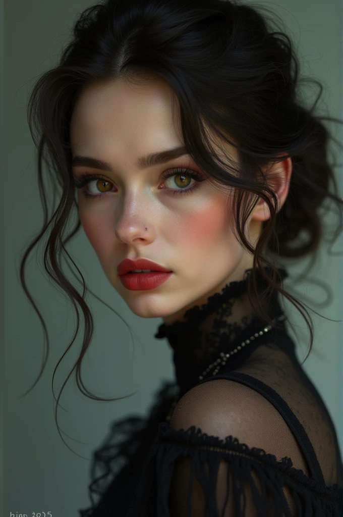 beautiful princess black dress !!! use only the face