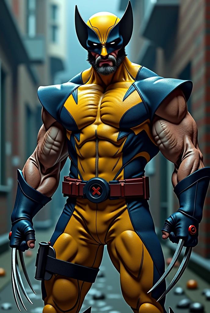 Deathpool vercion wolverin  