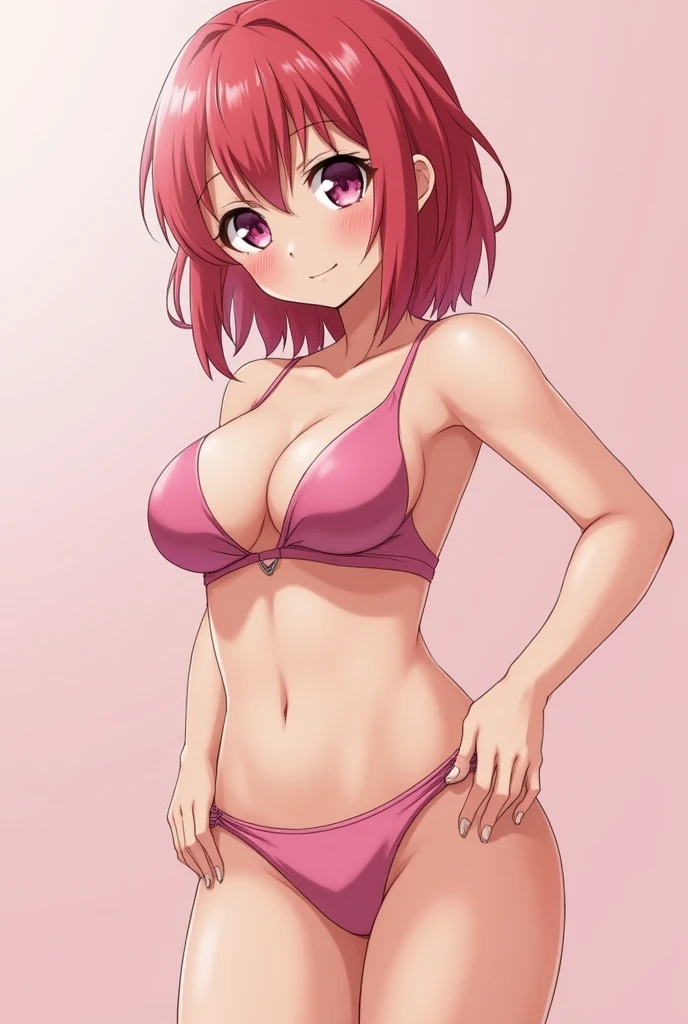 cute anime girl sehy pose and it is without clothes and without beluo and without the censor