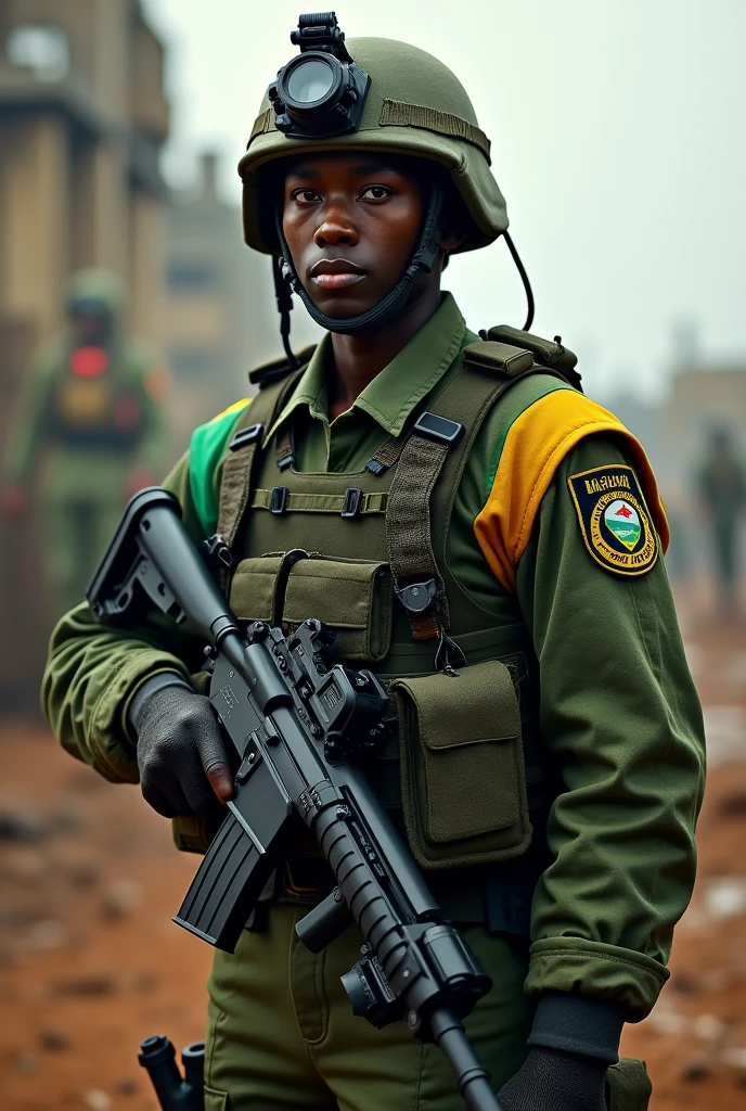 A nigerian soldier