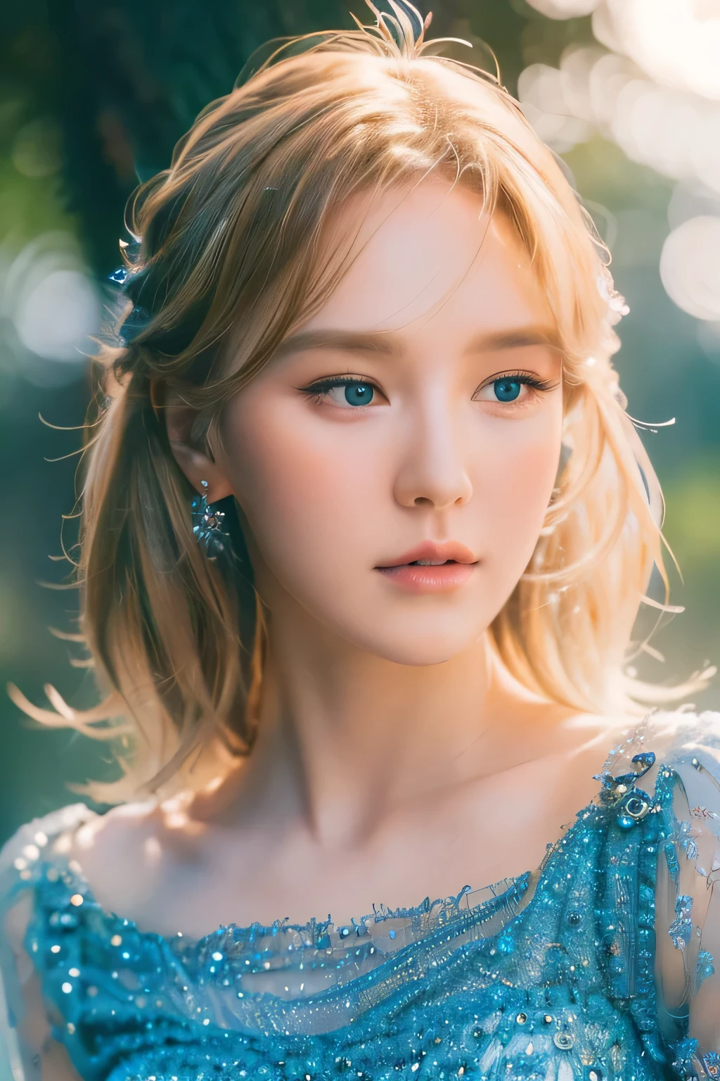 cinderella,girl,beautiful detailed eyes,beautiful detailed lips,extremely detailed face,longeyelashes,elegant dress,fairy tale princess,whimsical,magical realism,fantasy,intricate details,soft lighting,cool color palette,cinematic lighting,digital art,vibrant colors,highly detailed,photorealistic,8k,best quality,masterpiece