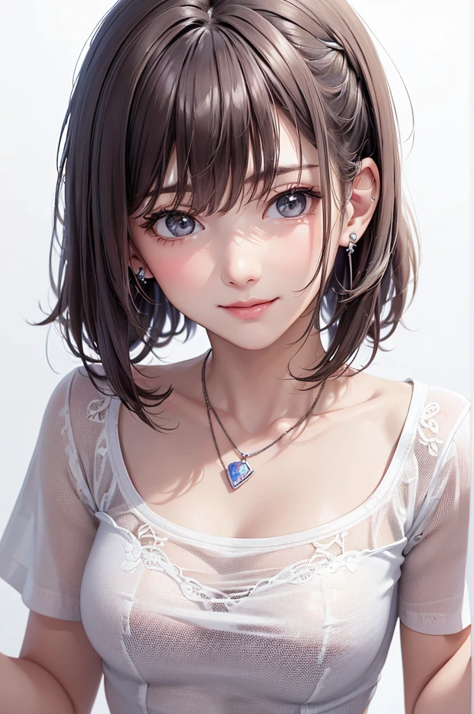 (Masterpiece, BestQuality:1.3), (ultra detailed:1.2), (hyperrealistic:1.3), (RAW photo:1.2), High detail RAW color photo, professional photograph, (Photorealistic:1.4), (realistic:1.4), (Pink Hair:1.5), professional lighting, perfect anatomy, (Big Breasts:1.2), (blush, detailed face), (A happy smile:1.7), sexly, erotic sexly, Random sexy gravure poses, (Beautiful woman wearing a white see-through bikini、Silver Anklet、Poolside background、lie down sexy。:1.3)