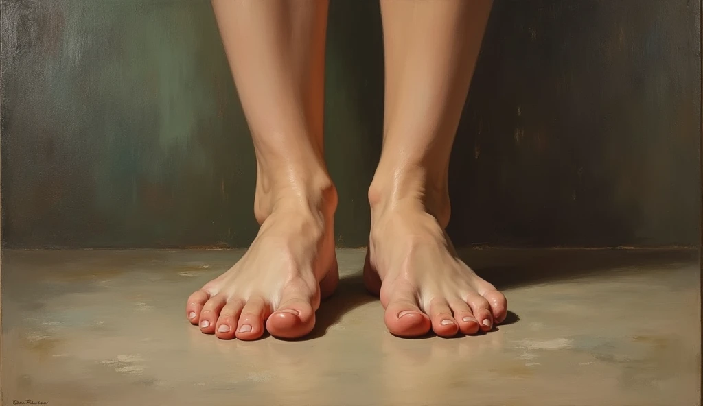 Sexy dirty feet