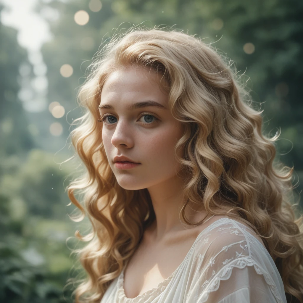 1greek goddess,blonde hair,long wavy hair,aphrodite,venus,half body,masterpiece,high quality,big,splash art,ultra-detailed,realistic:1.37,portraits,vivid colors,studio lighting,sharp focus,bokeh