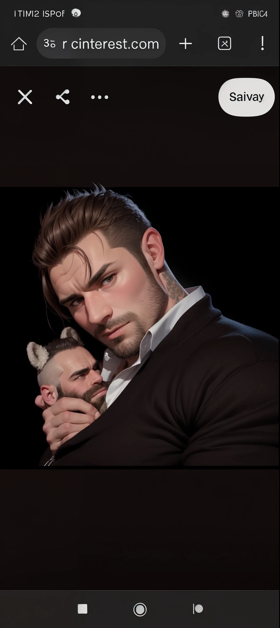 8KUHD Very extremely realistic Very detailed High quality Create a professional studio-style photograph with two middle-aged muscular bears , burly, very hairy, very bearded big daddy bear, and very realistic detailed rugged burly man and his husband in shorts. barbs, very realistic hair, very realistic barbs, very realistic chubby and thick neck, very realistic neck lines, very realistic detailed neck, very realistic belly, very realistic burly chest, very realistic burly strong chest and arms, very realistic detailed hairy burly chest and arms, very realistic breasts, very realistic burly body, very realistic nipples, very realistic burly body, very realistic face, very realistic detailed face, very realistic eyes, very realistic detailed eyes, very realistic students, very realistic detailed pupils, very realistic nose, very realistic ears, very realistic facial features, very realistic burly arms, very realistic elbows, Very realistic hands, very realistic wrists, very realistic fingers, very realistic nails, very realistic shoulders, very realistic mouth, very realistic lips, very realistic detailed skin, very realistic skin, very realistic men's clothing, very realistic detailed men's clothing. A very realistic man and his husband are kissing and loving each other in the bedroom, kissing and loving each other with very realistic details in the bedroom, in a very realistic romantic and virile bedroom scene. Very realistic and intrinsically detailed, Utilize all realistic lighting techniques appropriate for studio photography" very realistic detailed room environment, very realistic ambient lighting, no deformities, Very ultra-realistic and detailed photography, Crisp HDR quality
