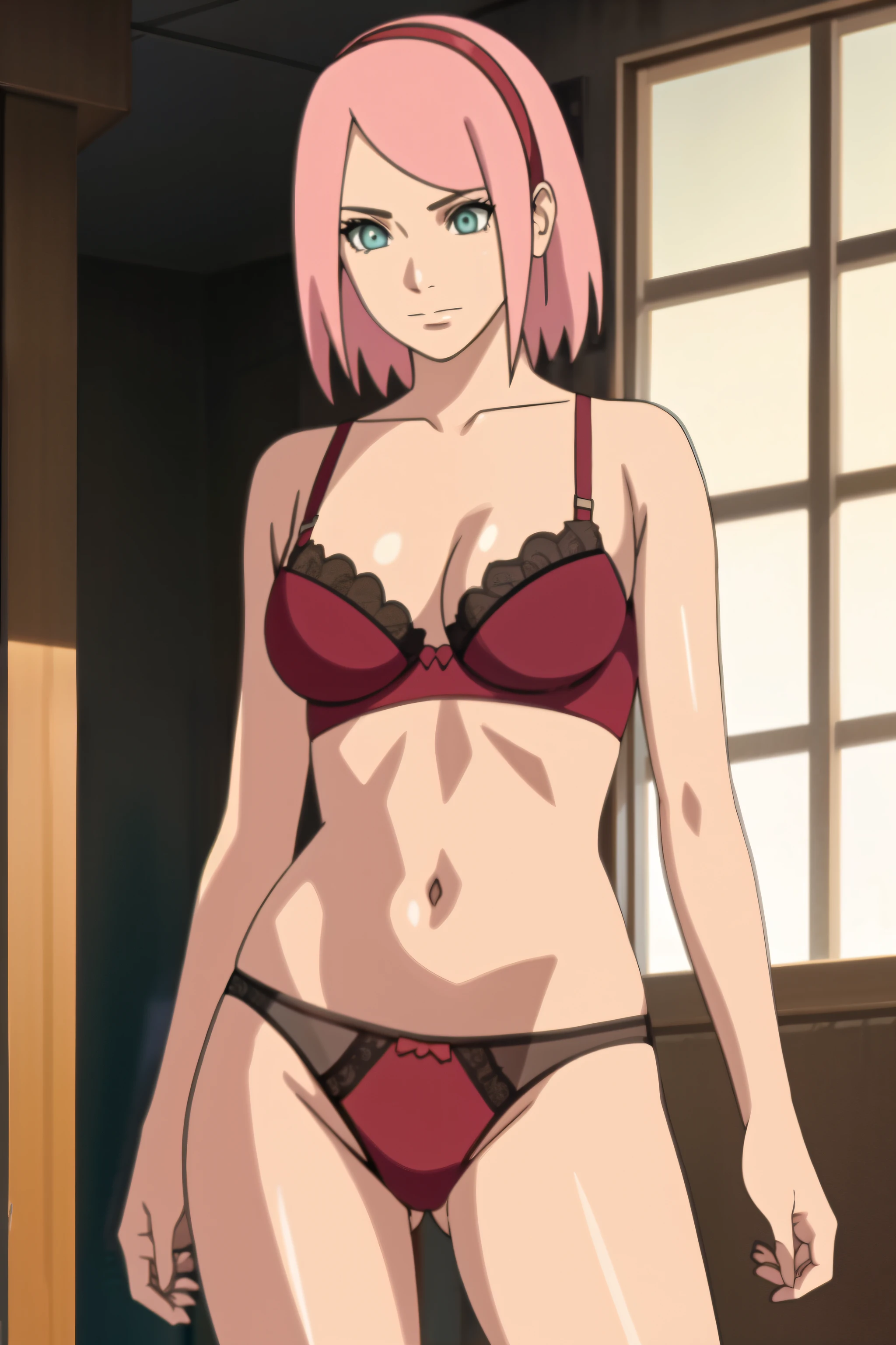 Wearing panties wearing bra sexy body