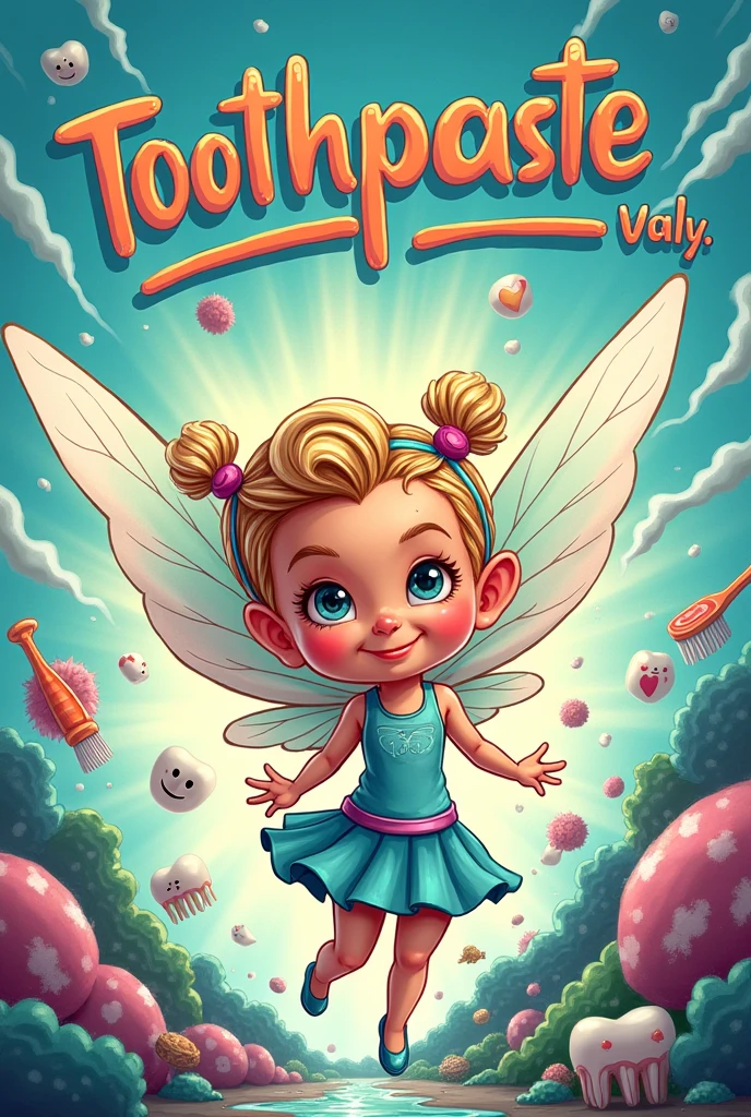 adult happy little cute fairy flying in a colorful fantasy word between many big cum oozing penis flowers,  8k, epic realistic, high detail