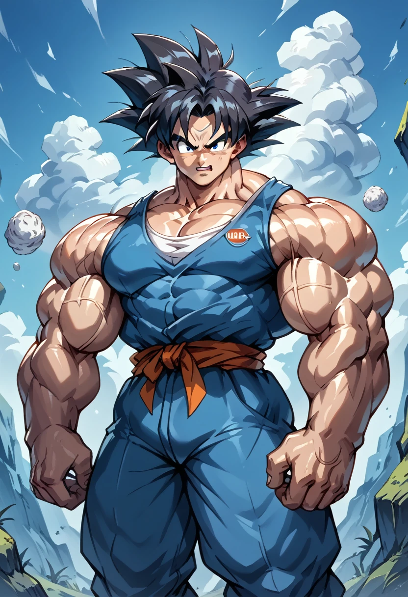 Highest quality,Based on anatomy,Huge muscles,Goku and Kogenta mix,