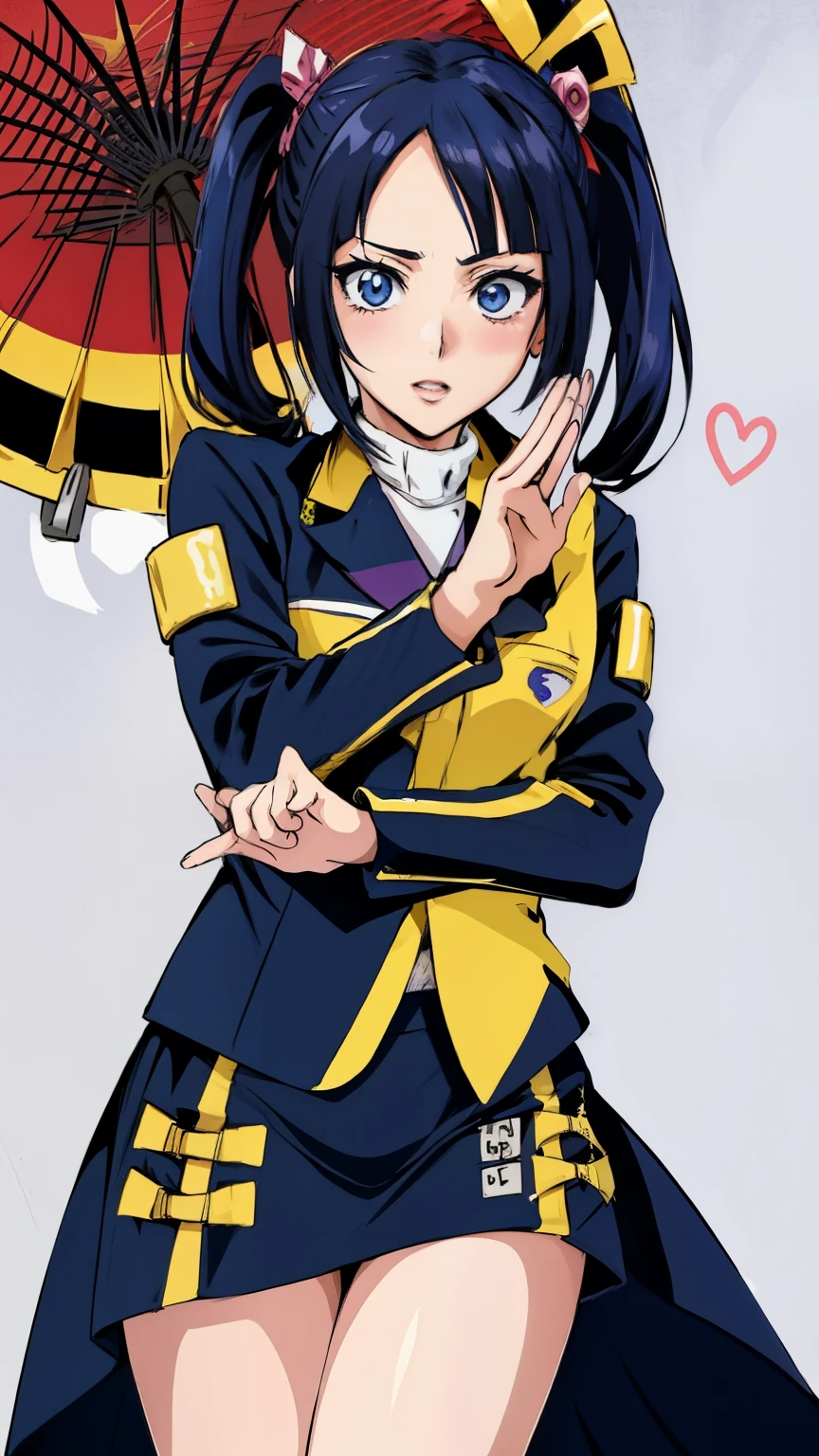 Highest quality、Actual photo、Mitsuri Kanroji、mini skirt、White panties、超mini skirt、beautiful panties、beautiful 、Cartoon drawing of a woman in a blue dress and white coat, Inspired by Yusuke Nishikawa, I also make fan art, Enchanting anime girl, Sexy pudica pose gesture, Jojo anime style, Anime Goddess, Demon Slayer: Kimetsu no Yaiba Louis Fan Art, Frivolous anime witch casting a spell, In Jojo\Bizarre Adventure, zodiac knight girl, High-resolution consignment(masterpiece, Better Quality), One Girl, , 、Thin fabric、Sexy pose、
