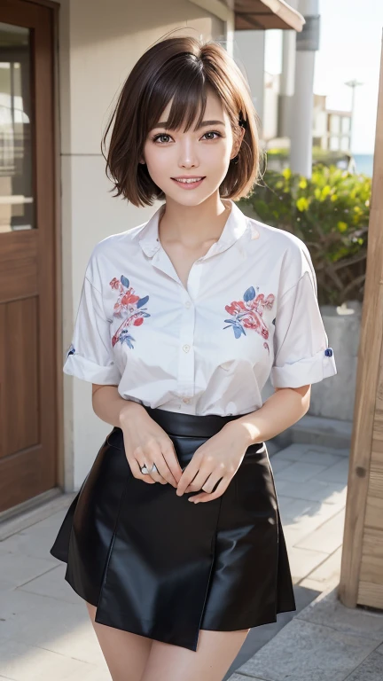 Kannakaze Hashimoto,japanes,Extraordinary Beauty,20yr old,dressed casually,date,A big smile,Short perm