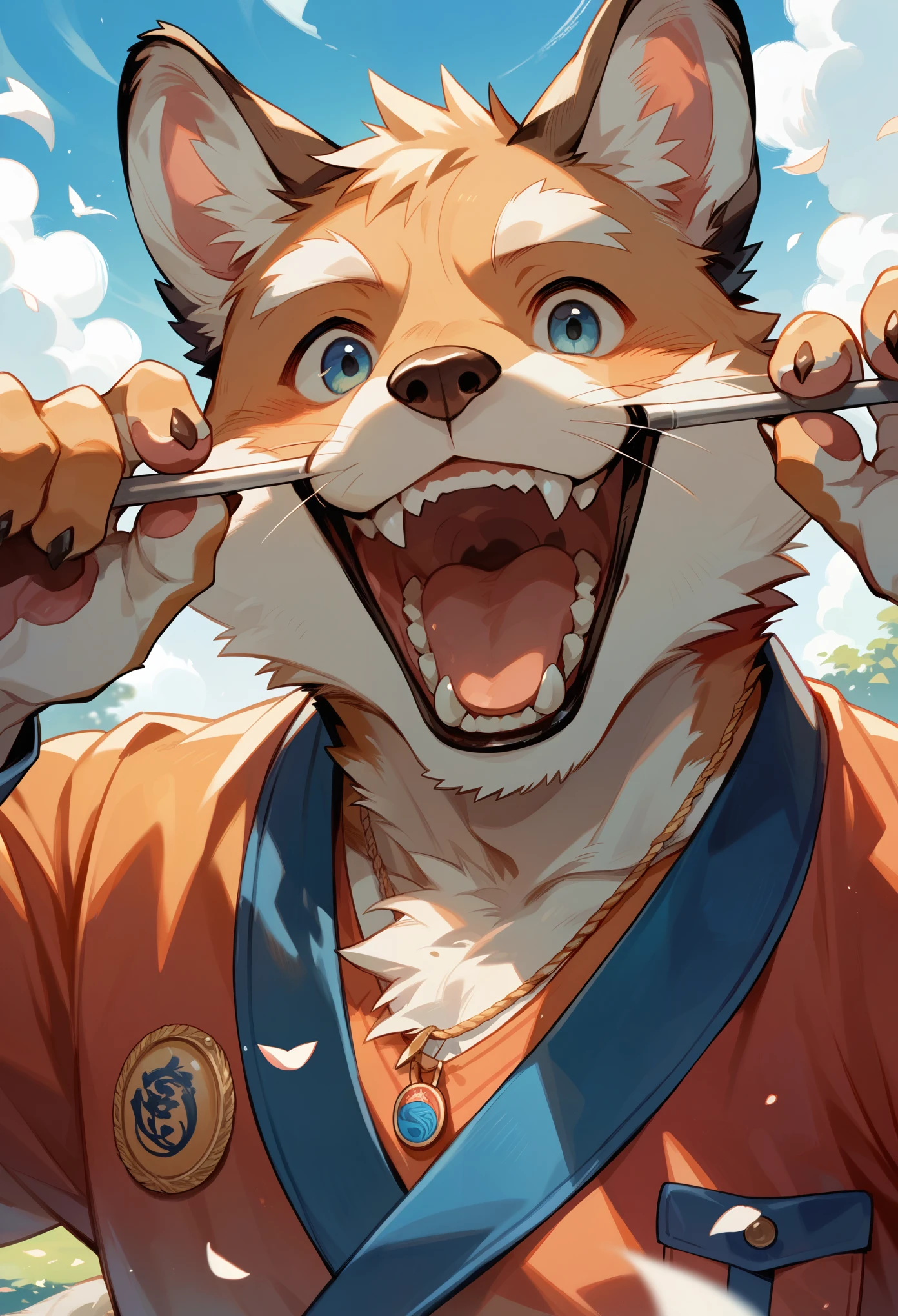 Wolf,author:Takemoto Arashi,Black T-shirt,Dark blue jeans,Deep Throat,A lot of semen on face and body,sixty nine
