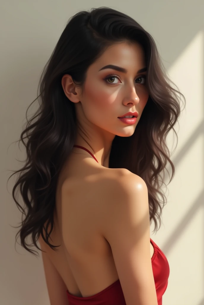 a portrait of a beautiful woman, photo realism