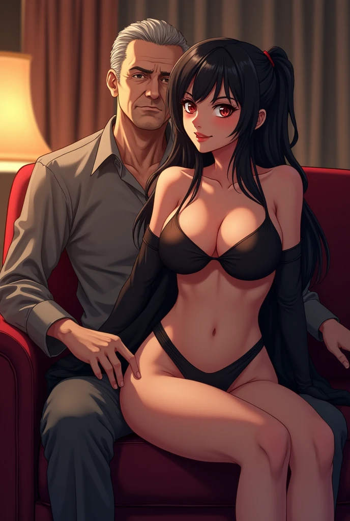 detaileds,、Black skin, Puffy nipple、Look at viewers, Sweating profusely, Lower grade,Open your crotch,痴女,Opening legs,crouching down,pee,pissing、Heavy drool、Opening Mouth、Red cheeks、put out the tongue、Tears、is crying、((Protruding pubic hair))、(Dripping breast milk)、Hugging her from behind、Black man talking in ear、lifting her、Middle aged man pushing hips、Middle-aged man strangling woman from behind、Middle-aged man rubbing his chest