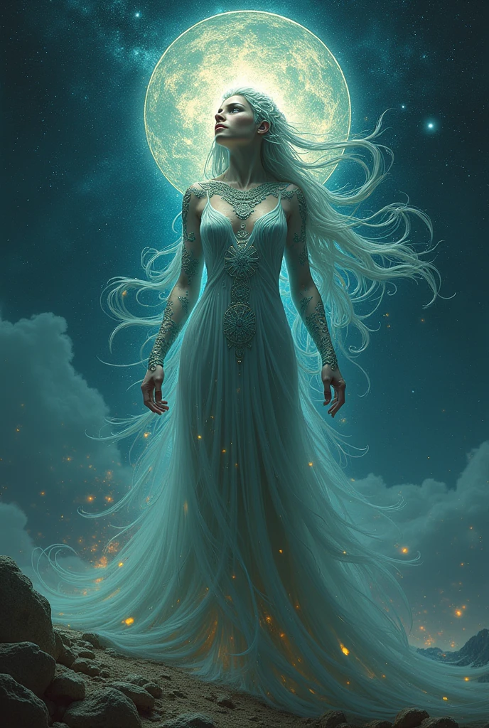 The beautiful one God、full moon、Sweet Death