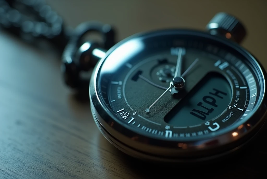 A close-up of a stopwatch with seconds ticking away rapidly, symbolizing the stress of an impending deadline and the race against time. Stovk photography, Minimalism, Accurate, Best Quality, High Resolution, Masterpiece, Detail, Best Quality, High Details, Super Detailed, Minimalism, Cinematic, Cinematography, Hyperdetailed, Mannerism, Realism, Social Realism,