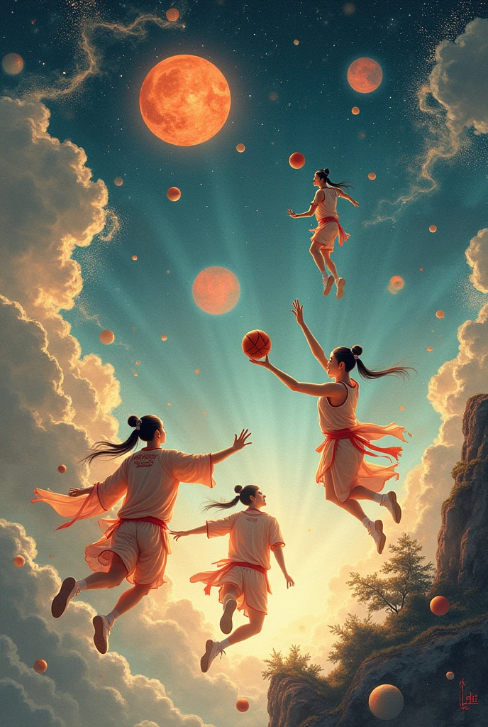 The Birth of Venus Dark Fantas of Basketball 