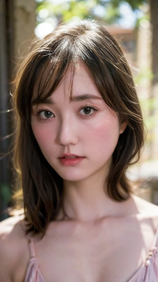 Cute Japanese Women Photos, smile:1.78, 20-year-old, Oil, One Length Hair＆Straight Hair Balm:1.55, (photo Realistic:1.4), (hyper Realistic:1.4), (Realistic:1.3), (Smoother lighting:1.05), (Improving the quality of cinema lighting:0.9), 32K, 1 person,20-year-oldの, Realistic lighting, Backlight, The light shines on your face, Ray Tracing, (Bright light:1.2), (Improvement of quality:1.4), (Highest quality Realistic textured skin:1.4), fine grain, Detailed face,(smile:0), (Emphasis on face close-up:1.3), (Enhances the beauty of skin texture:1.1),((Extremely precise and accurate anatomy:1.0)), (Enhances the beauty of skin texture:1.1), Clean and glowing skin, mesh, thin:1.2, (Realistic:1.3), Realisticなライティング, (Smoother lighting:1.05), 32K, One Japanese woman, fine grain, Detailed face, (Film Grain:1.1),(Accentuates body lines:1.1), High resolution, Natural look, Kind eyes, Improves hair quality, Delicate light and shadow, Transparent muscles, Graceful pose, Beautiful Eyes, Sharp details, Soft light reflection, Beautiful contours, Delicate skin tone, Fine hair texture,Cute Japanese Women Photos,