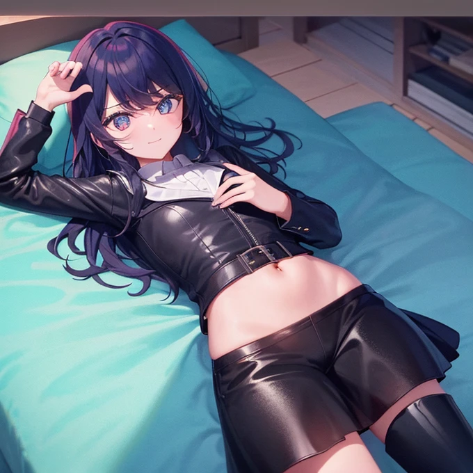 Girl masturbates to orgasm、A lot of love juice comes out from the crotch with force.、Lower body naked、Doing the M-leg split、Small breasts