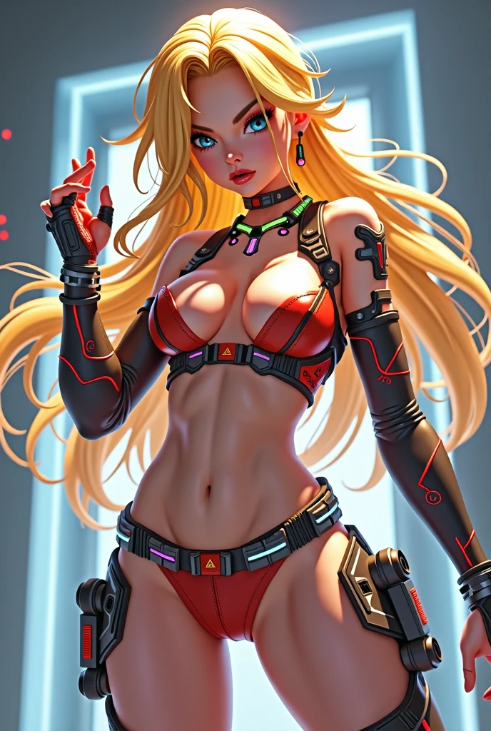 (Masterpiece, Top Quality, Best Quality, Official Art, Beautiful and aesthetic:1.2), (1Girl:1.3), Extremely detailed,(fractal art:1.2),colourfull,highest details,( Zentangle neon:1.2), (Dynamic Pose), (Abstract background neon:1.5), (treditional dress:1.2), (sparkly skin), (many colors:1.4), upper half body ,neons,16 k,Full HD, Blue Eyes, beautidful eyes, extremely detailed eyes and face, Beautiful detailed eyes, Ultra-detailed, light on the face, with long blond hair, Blonde hair, Slim Body, Fair skin, a 18 year old girl,