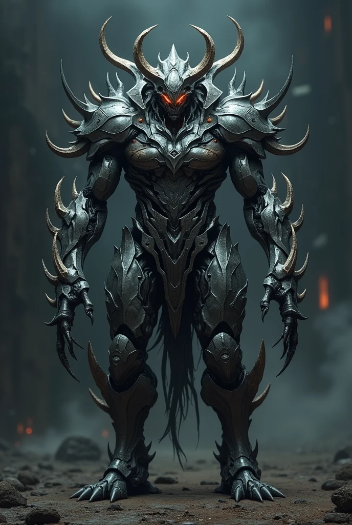 phyrexian,a twisted humanoid biomechanical warrior, <lyco:PhyStyleReal-10:0.9>,