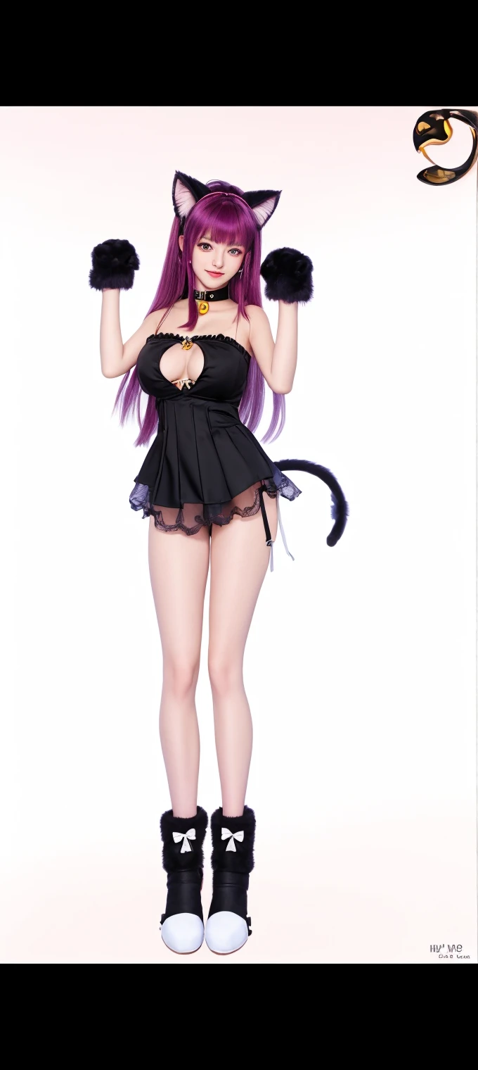 1fille, ((Shigure Kōsaka)), (Kenichi anime Waifu), seulement, cheveux longs, cheveux en queue de cheval, nu, Pas de soutien-gorge, Gros seins parfaits, big neckline, Perfectly erect puffy nipples, regarder le spectateur, fond bleu, cheveux noirs, fond simple, two side up, micro turtleneck, yeux bleus, lips, sourire attirant, mildly sexually aroused, voyeurisme, haut du corps, ruban noir, costume kimono micro violet, Utiliser son katana, culotte blanche transparente, panties insert in the pussy lips, (orteil de chameau parfait), Twintails, nez, Belles jambes parfaites, parfait beau cul, ((nsfw fantasy erotic)), seductive pose, bas en latex transparent violet.
