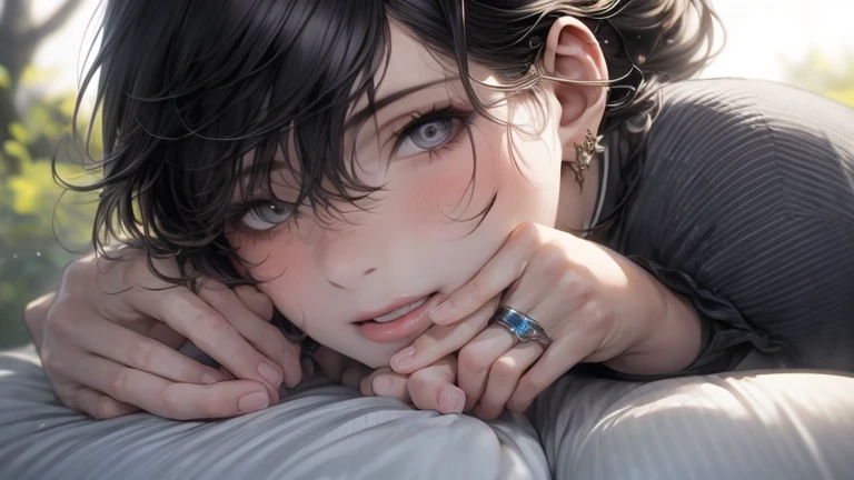 A boy, dark wind, downfall, nightmares, nightmares, lying in bed with nightmares, fear,